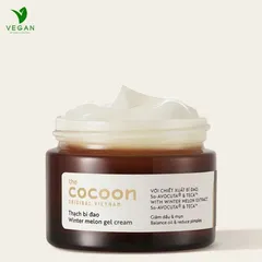 [SVIP] - Thạch Bí Đao cocoon (kem dưỡng ẩm) cấp ẩm và ngừa mụn 30ml thuần chay