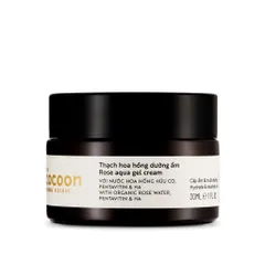 Combo Thạch hoa hồng dưỡng ẩm cocoon 30ml + Son dưỡng dầu dừa bến tre cocoon 5g VEGAN - mỹ phẩn thuần chay