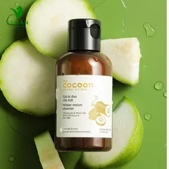 Combo Gel bí đao rửa mặt cocoon 140ml + HŨ Cà phê Đắk Lắk sạch da chết cocoon 200ml
