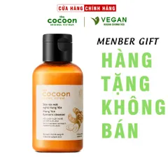 Sữa rửa mặt nghệ Hưng Yên cocoon 140ml sáng mịn da Thuần Chay