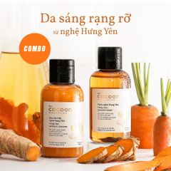 Combo Sữa rửa mặt nghệ Hưng Yên cocoon 140ml + Toner nước nghệ cocoon 140ml 791176
