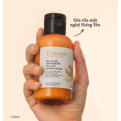 Combo Sữa rửa mặt nghệ Hưng Yên cocoon 140ml + Toner nước nghệ cocoon 140ml 791176