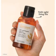 Combo Sữa rửa mặt nghệ Hưng Yên cocoon 140ml + Toner nước nghệ cocoon 140ml 791176