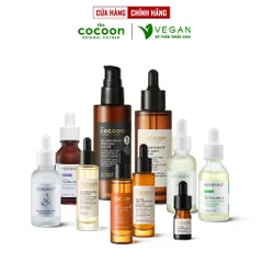 Serum - Tinh chất chuyên sâu vấn đề da VEGAN Thuần Chay COCOON, HERBARIO cho mọi loại da