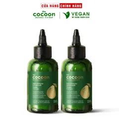 Cải tiến mới - Combo 2 Nước dưỡng tóc tinh dầu bưởi (pomelo hair tonic) Cocoon 140ml/1chai