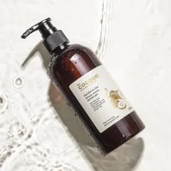 Combo gel tắm bí đao cocoon 310ml + Cải tiến mới - Nước dưỡng tóc tinh dầu bưởi pomelo 140ml