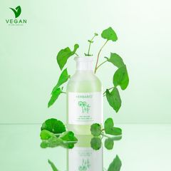 Sữa rửa mặt Rau má & Diếp cá Herbario 200ML giảm dầu mụn thuần chay
