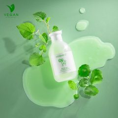 Sữa rửa mặt Rau má & Diếp cá Herbario 200ML giảm dầu mụn thuần chay