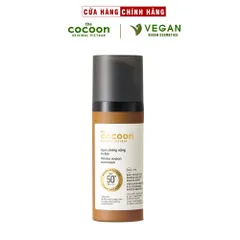 [ HÀNG TẶNG KHÔNG BÁN ] Kem chống nắng bí đao quang phổ rộng, bảo vệ rất cao SPF 50 +, PA ++++ Cocoon 50ml thuần chay