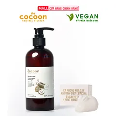 Combo Gel tắm bí đao Cocoon 310ml + Xịt thâm mụn lưng bí đao cocoon 140ml Thuần Chay