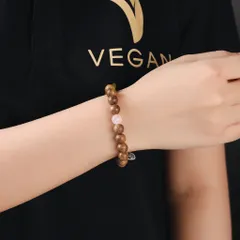 Vòng tay trầm hương VEGAN thuần chay theo mệnh 8mm