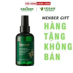 [Hàng tặng không bán] - Nước xịt rửa tay khô Khuynh Diệp & Bạc Hà Cocoon 140ml