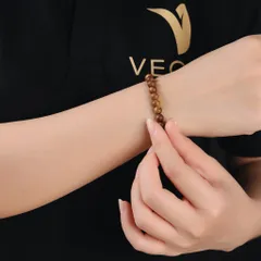 Vòng tay trầm hương VEGAN tròn đơn đủ size cho Nam và Nữ