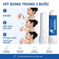 Ống Hít Giảm Đau Đầu Puressentiel Migra Pure - Giải Pháp Nhanh Chóng Với 6 Tinh Dầu Hữu Cơ - Kiểm Soát Cơn Đau Nửa Đầu