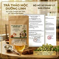 Trà Hoa Hòe Sao Khô [Đặc Biệt] Mùi Thơm, Hỗ Trợ Ổn Định Huyết Áp, Chống Sơ Vữa Động Mạch