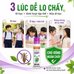 Xịt Ngừa Chấy Puressentiel Répulsif Poux 200ml Pháp, Cho Trẻ Từ 3 Tuổi, Bảo Vệ Đến 24H