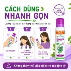 Xịt Ngừa Chấy Puressentiel Répulsif Poux 200ml Pháp, Cho Trẻ Từ 3 Tuổi, Bảo Vệ Đến 24H