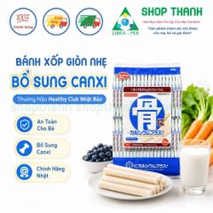Bánh Xốp Canxi Healthy Club Snack Bổ Sung Canxi Gọn Nhẹ Tiện Lợi Cho Bữa Ăn Nhẹ Mọi Lúc Mọi Nơi