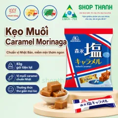Kẹo Muối Caramel Morinaga Gói 83g Mềm Mại Vị Muối Dễ Ăn Thích Hợp Giải Trí Mọi Lúc Mọi Nơi