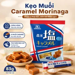 Kẹo Muối Caramel Morinaga Gói 83g Mềm Mại Vị Muối Dễ Ăn Thích Hợp Giải Trí Mọi Lúc Mọi Nơi