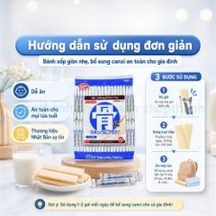 Bánh Xốp Canxi Healthy Club Snack Bổ Sung Canxi Gọn Nhẹ Tiện Lợi Cho Bữa Ăn Nhẹ Mọi Lúc Mọi Nơi