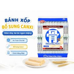 Bánh Xốp Canxi Healthy Club Snack Bổ Sung Canxi Gọn Nhẹ Tiện Lợi Cho Bữa Ăn Nhẹ Mọi Lúc Mọi Nơi