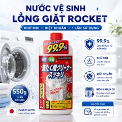 Nước Vệ Sinh Lồng Giặt Daisuki  550g - Khử Mùi, Nấm Mốc Cho Lồng Giặt, Đảm Bảo Vệ Sinh An Toàn Sử Dụng