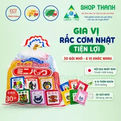 Gia Vị Rắc Cơm Tanaka Nội Địa Nhật Tăng Hương Vị Ăn Dặm Cho Bé, An Toàn Dinh Dưỡng
