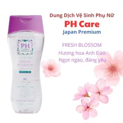 Dung Dịch Vệ Sinh Phụ Nữ Nhật Bản Ph Care Premium 150ml Giúp Khô Thoáng, Cân Bằng PH Tự Nhiên
