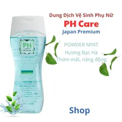 Dung Dịch Vệ Sinh Phụ Nữ Nhật Bản Ph Care Premium 150ml Giúp Khô Thoáng, Cân Bằng PH Tự Nhiên