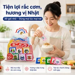 Gia Vị Rắc Cơm Tanaka Nội Địa Nhật Tăng Hương Vị Ăn Dặm Cho Bé, An Toàn Dinh Dưỡng