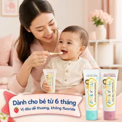 Kem Đánh Răng Jack N' Jill 50g - Úc Không Fluoride Cho Bé Từ 6 Tháng Tuổi An Toàn Khi Nuốt