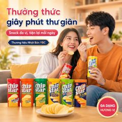 Snack Khoai Tây YBC Chip Star 45g Gói Đa Vị Giòn Ngon Hương Vị Nhật Bản Hút Khách Ăn Vặt