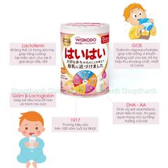 Sữa Bột Wakodo Nội Địa Nhật Số 0 & Số 9 | Cho Bé 0–36 Tháng – Giàu DHA, Canxi, Dinh Dưỡng An Toàn 791355