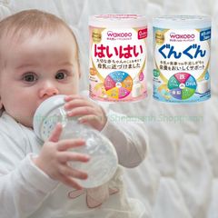 Sữa Bột Wakodo Nội Địa Nhật Số 0 & Số 9 | Cho Bé 0–36 Tháng – Giàu DHA, Canxi, Dinh Dưỡng An Toàn 791355