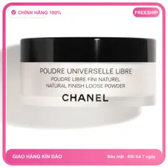 (Loại Tốt) [ tester ] Phấn Phủ Bột Chanel Poudre Universelle Libre Natural Finish Loose Powder tone 10 Da Trắng Sáng 354635 Uy Tín