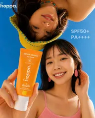 Kem chống nắng vật lý The Hoppa Natural Mineral Suncream SPF50+ PA++++ Màng lọc Non- Nano Zinc Oxide chống nắng phổ rộng chống oxy hóa