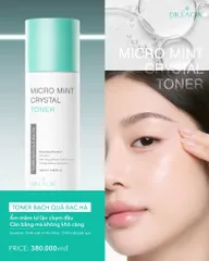 Micro Mint Crystal Toner Bạch Quả Bạc Hà Dr Lacir