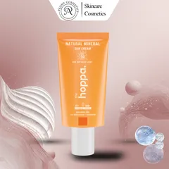 Kem chống nắng vật lý The Hoppa Natural Mineral Suncream SPF50+ PA++++ Màng lọc Non- Nano Zinc Oxide chống nắng phổ rộng chống oxy hóa