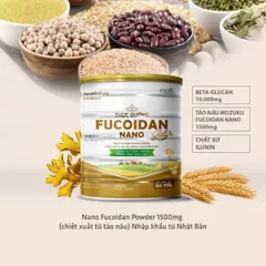 Thực dưỡng Fucoidain Nano - Thực phẩm bổ sung dinh dưỡng tăng cường miễn dịch với Fucoidan 1500mg và Nano Curcumin 5000mg cho sức khỏe tối ưu