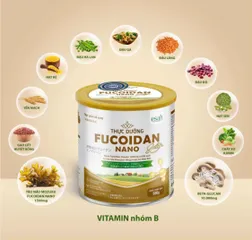 Thực dưỡng Fucoidain Nano - Thực phẩm bổ sung dinh dưỡng tăng cường miễn dịch với Fucoidan 1500mg và Nano Curcumin 5000mg cho sức khỏe tối ưu