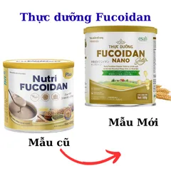 Thực dưỡng Fucoidain Nano - Thực phẩm bổ sung dinh dưỡng tăng cường miễn dịch với Fucoidan 1500mg và Nano Curcumin 5000mg cho sức khỏe tối ưu