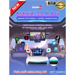 Android box cho ô tô Carlinkit UHD Android 13, Qualcomm SM6225 8 nhân, HDMI