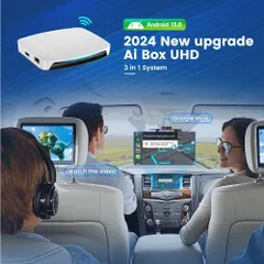 Android box cho ô tô Carlinkit UHD Android 13, Qualcomm SM6225 8 nhân, HDMI