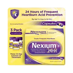 Nexium - Hỗ trợ giảm cơn đau bao tử ngừa loét bao tử 42 viên sản xuất Mỹ