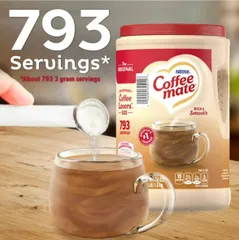 Bột pha Coffee Mate siêu ngon - Bột kem nguyên bản Original không sữa mịn thơm ngon và đậm đà