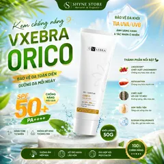 Kem Chống Nắng SPF50+ PA++++ Vxebra Orico | Bảo Vệ Da