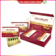 Viên Uống Gincorlife Ích Nhân 60 Viên – Hỗ Trợ Tăng Cường Sức Khỏe, Nâng Cao Đề Kháng, Giúp Ăn Ngon