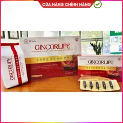 Gincorlife Của Ích Nhân Hộp 60 Viên - Hỗ Trợ Nâng Cao Sức Khỏe, Ăn Ngon, Tăng Đề Kháng Hiệu Quả