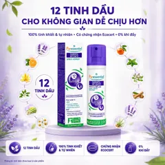 Xịt Tinh Dầu Thư Giãn Ngủ Ngon Puressentiel REST & RELAX 200ML - 100% Tinh Dầu Thiên Nhiên Cho Giấc Ngủ Sâu và Thư Thái